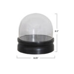 Dannille Abstract Cloche Or Water Globe - Chic Decora