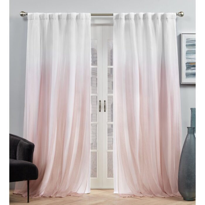 Dare Polyester Room Darkening Curtain Pair (Set of 2) - Chic Decora