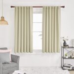 Darlington Polyester Room Darkening Curtain Pair (Set of 2) - Chic Decora