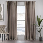 Decorative Room Darkening Curtain Panels (Set of 2) - Chic Decora