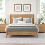 Deelan Solid Wood Slat Bed - Chic Decora