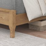 Deelan Solid Wood Slat Bed - Chic Decora