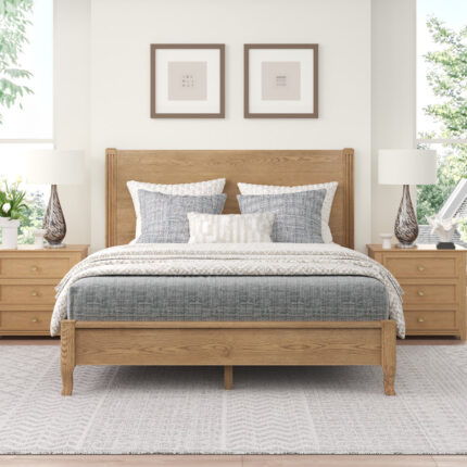 Upholstered Platform Storage Bed - Chic Decora