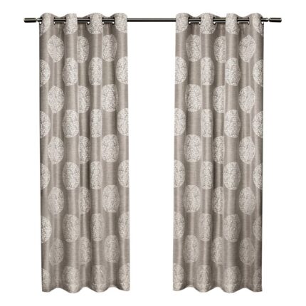 Defelice Polyester Light Filtering Curtain Pair (Set of 2) - Chic Decora