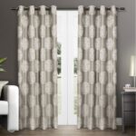 Defelice Polyester Light Filtering Curtain Pair (Set of 2) - Chic Decora