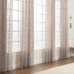 Delicia Polyester Sheer Curtain Pair (Set of 2) - Chic Decora