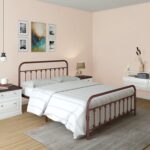 Deora Metal Open-Frame Bed - Chic Decora