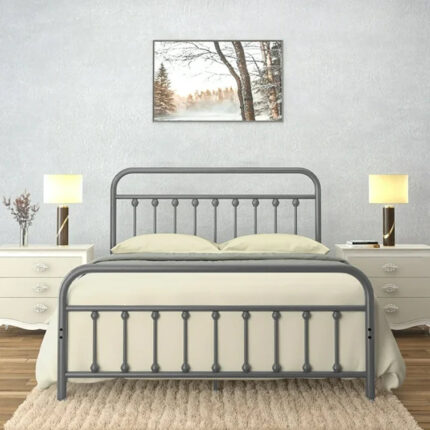 Upholstered Platform Storage Bed - Chic Decora