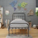 Deora Metal Open-Frame Bed - Chic Decora