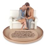 Desktop Scultpure Praying Couple - Chic Decora