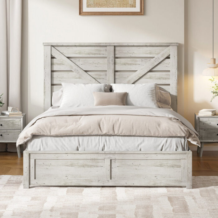 Devaya Panel Bed - Chic Decora