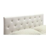 Devis Vegan Leather Metal Standard Bed - Chic Decora