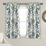 Devonia Polyester Room Darkening Curtain Pair (Set of 2) - Chic Decora