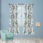 Devonia Polyester Room Darkening Curtain Pair (Set of 2) - Chic Decora