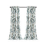 Devonia Polyester Room Darkening Curtain Pair (Set of 2) - Chic Decora