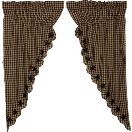 Kaelyn Polyester Blackout Curtain Pair (Set of 2) - Chic Decora