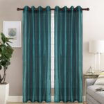 Diredra Polyester Semi Sheer Curtain Pair (Set of 2) - Chic Decora