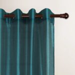 Diredra Polyester Semi Sheer Curtain Pair (Set of 2) - Chic Decora