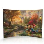 Disney ‘Mickey Mouse and Minnie Mouse in Central Park, New York’ Acrylic Print - Chic Decora