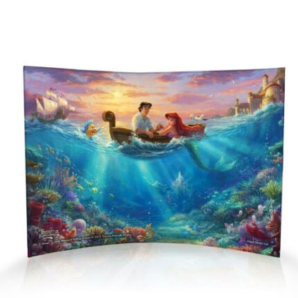 Disney Little Mermaid Ariel and Eric Acrylic Print - Chic Decora