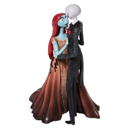 Disney Showcase Jack & Sally Couture de Force Figurine 9.5in H - Chic Decora