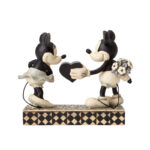 Disney Traditions Black & White Mickey Figurine 6″ H - Chic Decora