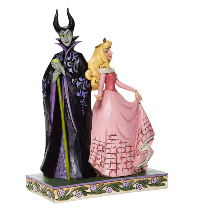 Disney Traditions Jim Shore Aurora & Maleficent Figurine 9in H - Chic Decora