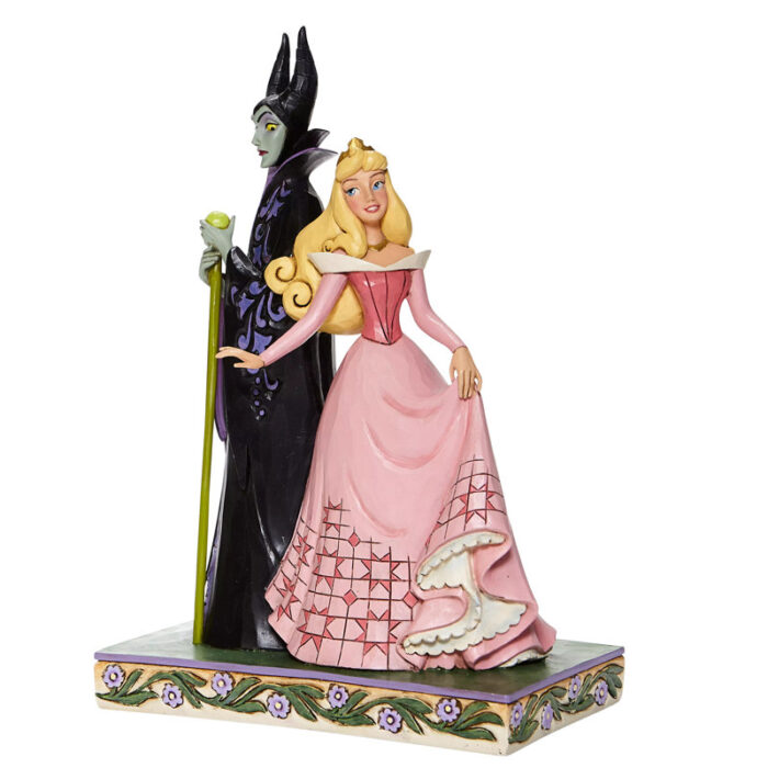 Disney Traditions Jim Shore Aurora & Maleficent Figurine 9in H - Chic Decora