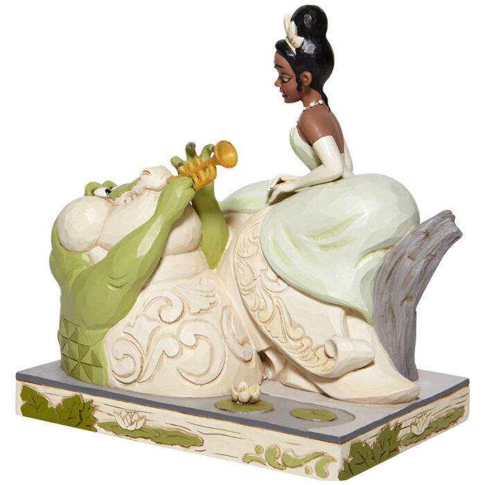 Disney Traditions Jim Shore White Woodland Tiana Figurine 7.5in H - Chic Decora