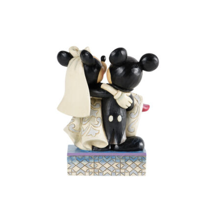 Disney Traditions Mickey’ and Minnie Wedding Figurine 6.6in H - Chic Decora