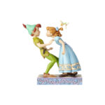 Disney Traditions Peter Pan and Wendy 65th Anniversary Figurine 7.25in H - Chic Decora