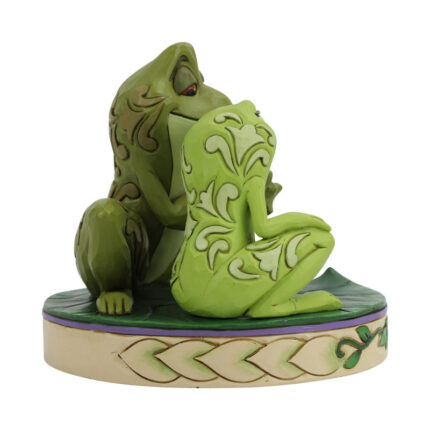 Disney Traditions Tiana and Naveen as Frog Figurine 4.5in H - Chic Decora