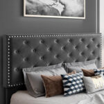 Divino Upholstered Platform Bed - Chic Decora