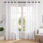 Diyon Polyester Sheer Curtain Pair (Set of 2) - Chic Decora