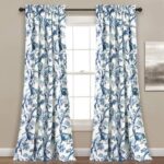 Elmina Willow Semi-Sheer Curtain Panels (Set of 2) - Chic Decora