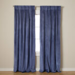 Donna Polyester Room Darkening Curtain Pair (Set of 2) - Chic Decora