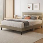 Jesten Upholstered Standard Bed - Chic Decora