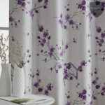 Dorcia Floral Light Dimming Rod Pocket Window Curtain Panels Set for Bedroom (Set of 2) - Chic Decora