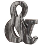 Dorota Solid Wood Wall Letter Block - Chic Decora