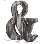 Dorota Solid Wood Wall Letter Block - Chic Decora