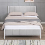 Dragomir Metal Platform Bed - Chic Decora