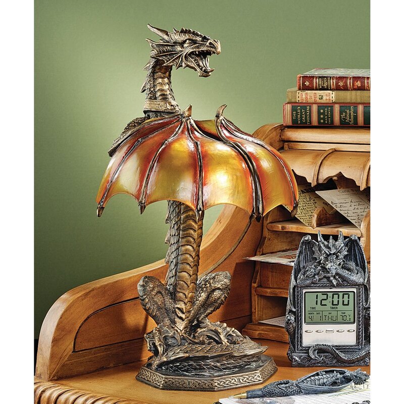 Dragon Strike Illuminated Figurine - Chic Decora