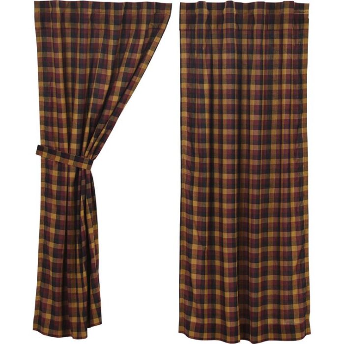 Drancy Cotton Room Darkening Curtain Pair (Set of 2) - Chic Decora