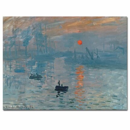 Drenla ” Impression Sunrise ” by Claude Monet - Chic Decora