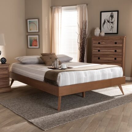 34.6″ Mercedita Platform Bed - Chic Decora