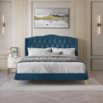 Dwaylon Upholstered Wingback Bed - Chic Decora