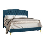 Dwaylon Upholstered Wingback Bed - Chic Decora