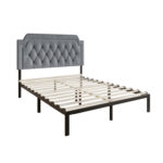 Dwayna Upholstered Panel Bed - Chic Decora