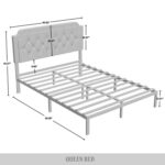 Dwayna Upholstered Panel Bed - Chic Decora