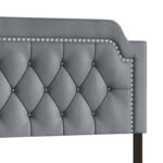 Dwayna Upholstered Panel Bed - Chic Decora